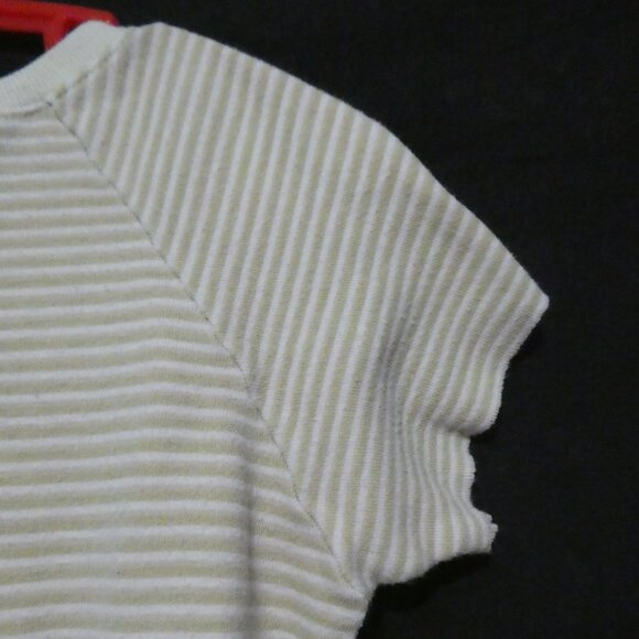 GAGOU TAGOU | 6/9 months | Striped Full Snap Button Closure Body Suit / Onesie - Picture 11 of 14